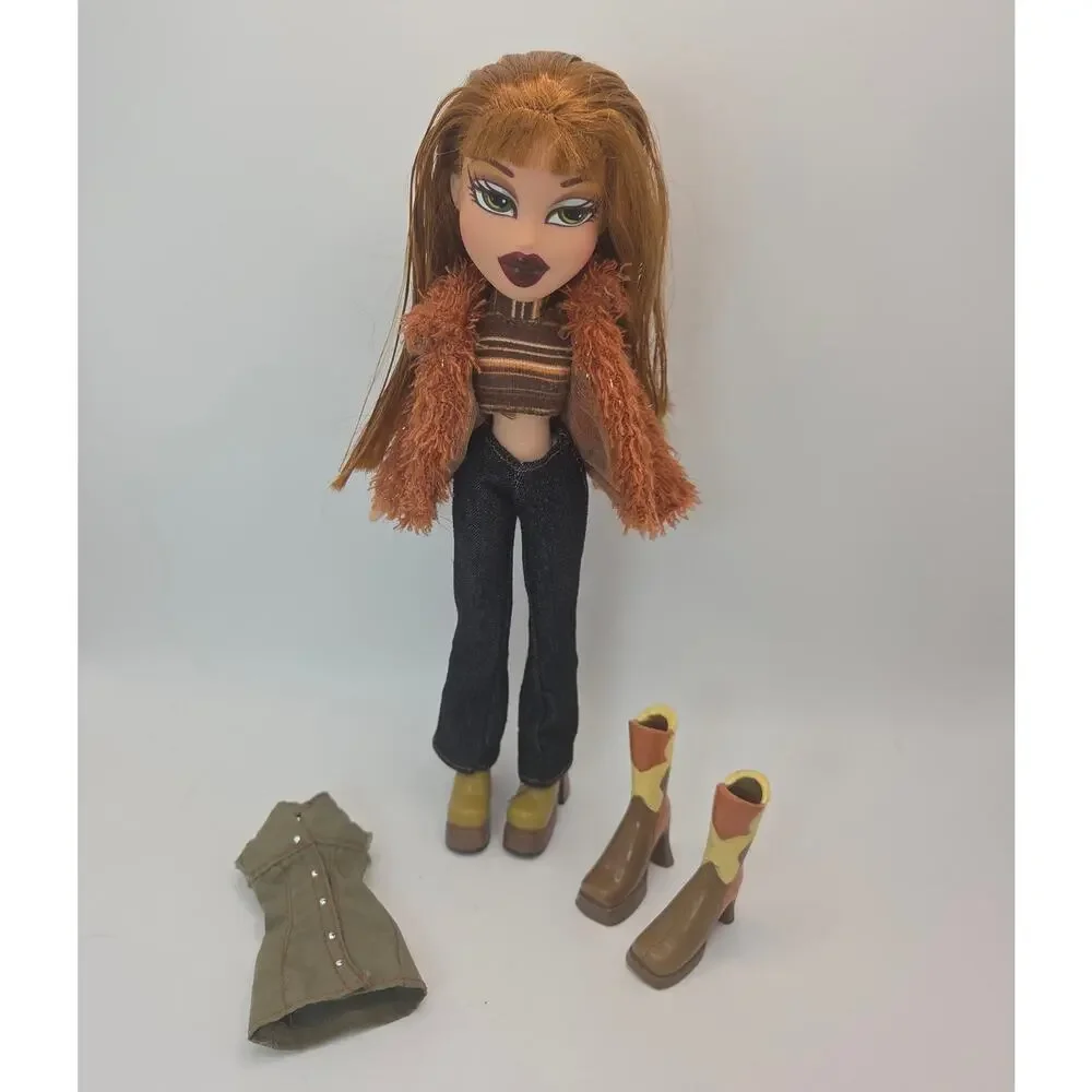 Vintage 2002 Bratz Xpress It Meygan Doll With Clothes Shoes More Near Complete